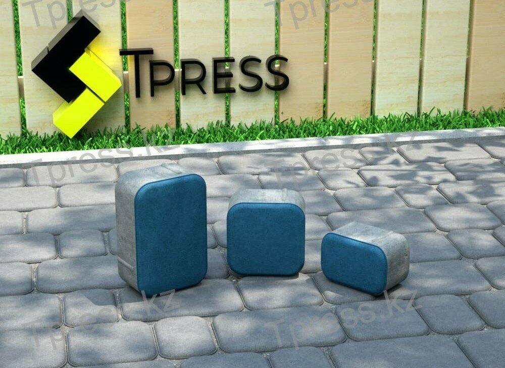 Paving tile Tpress, Almaty, photo