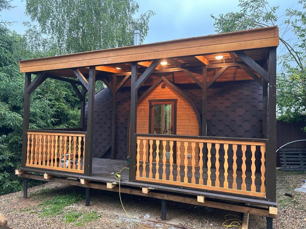 Construction of baths and saunas KS-Group, Vologda, photo