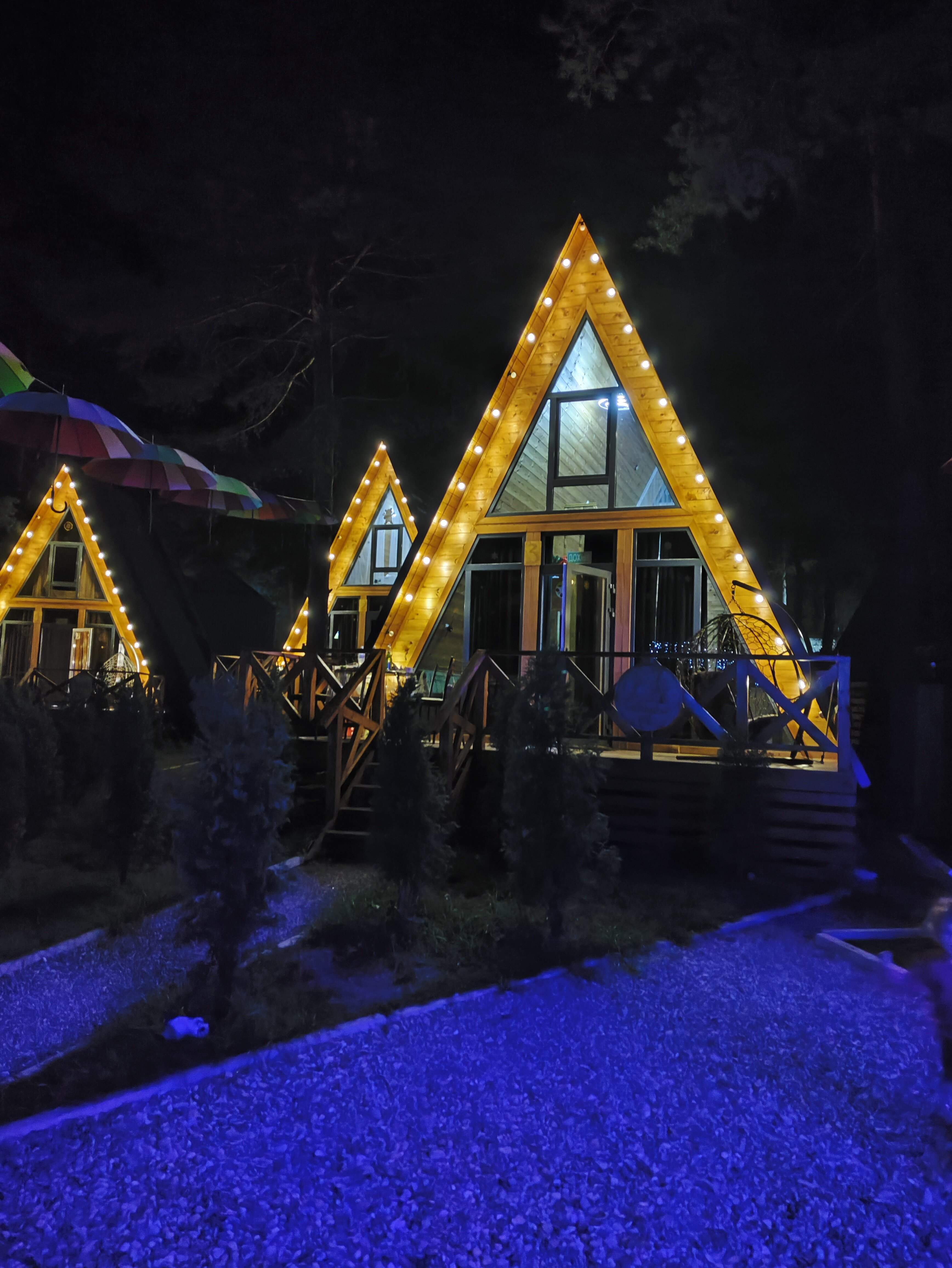 Фото Терраса Домики в Архызе