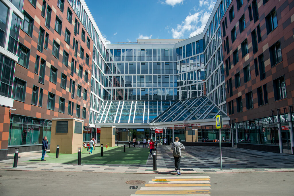 Детская морозовская больница москва фото Panorama: Children's City Clinical Hospital, children's hospital, Russia, Moscow
