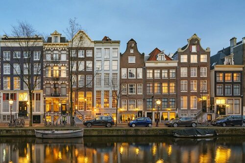 Внешний вид отеля Ambassade Hotel в Амстердаме, фото 1