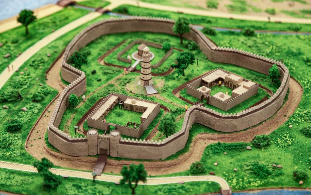 Landmark, attraction Gorodishche Bozok, Astana, photo