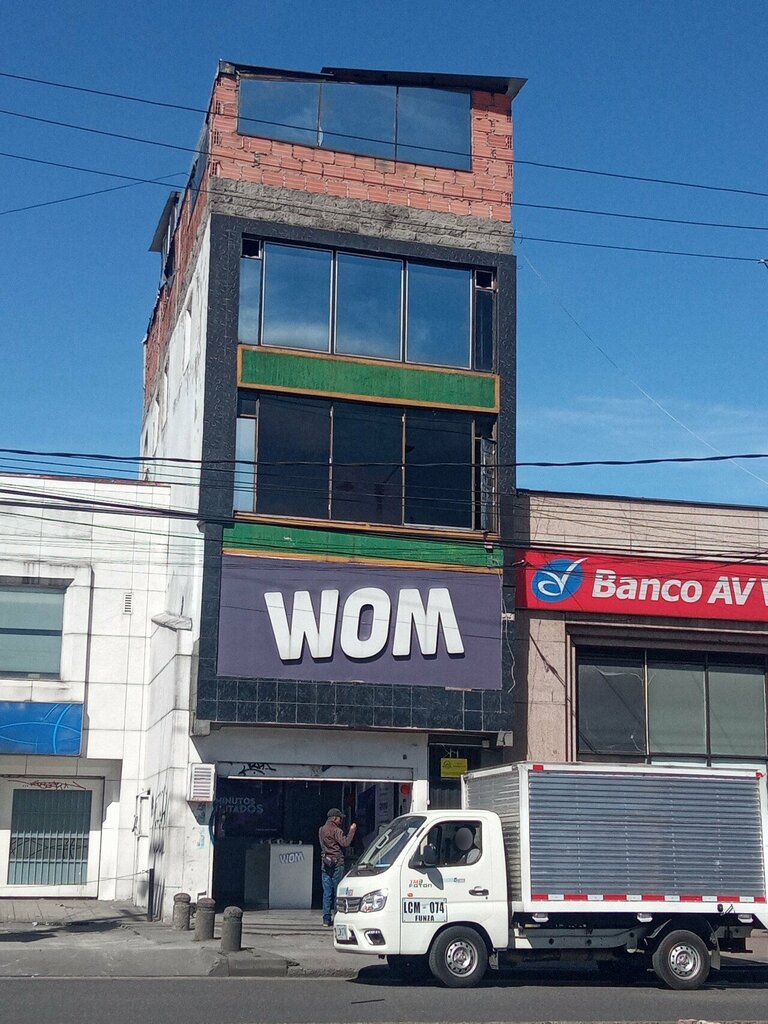 Telecommunication company Wom, Bogota, photo