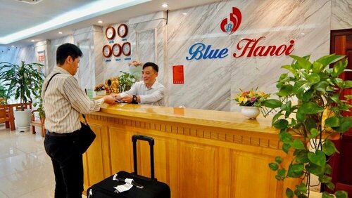 Внешний вид отеля Blue Hanoi Hotel в Ханом, фото 2
