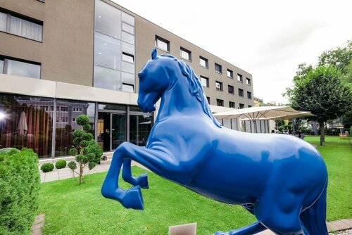 Внешний вид отеля Hotel Der Blaue Reiter в Карлсруэ, фото 2