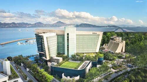 Внешний вид отеля Hilton Shenzhen Shekou Nanhai в Шэньчжэни, фото 1