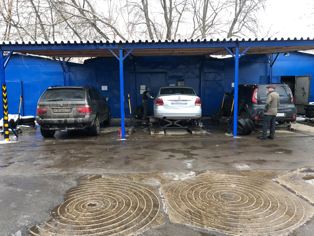 Проект под шиномонтаж