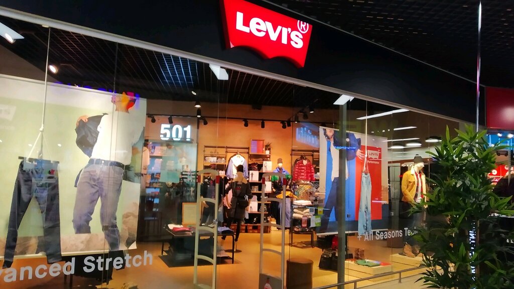 Магазин одежды Levi's, Могилёв, фото