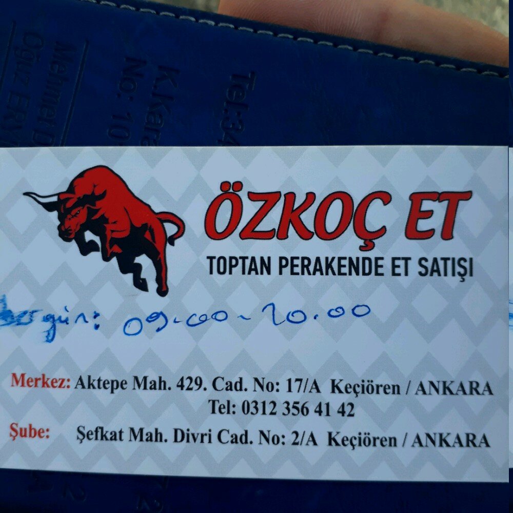 Özkoç Et, kasap, şarküteri, Şefkat Mah., Divrik Cad., No2, Keçiören