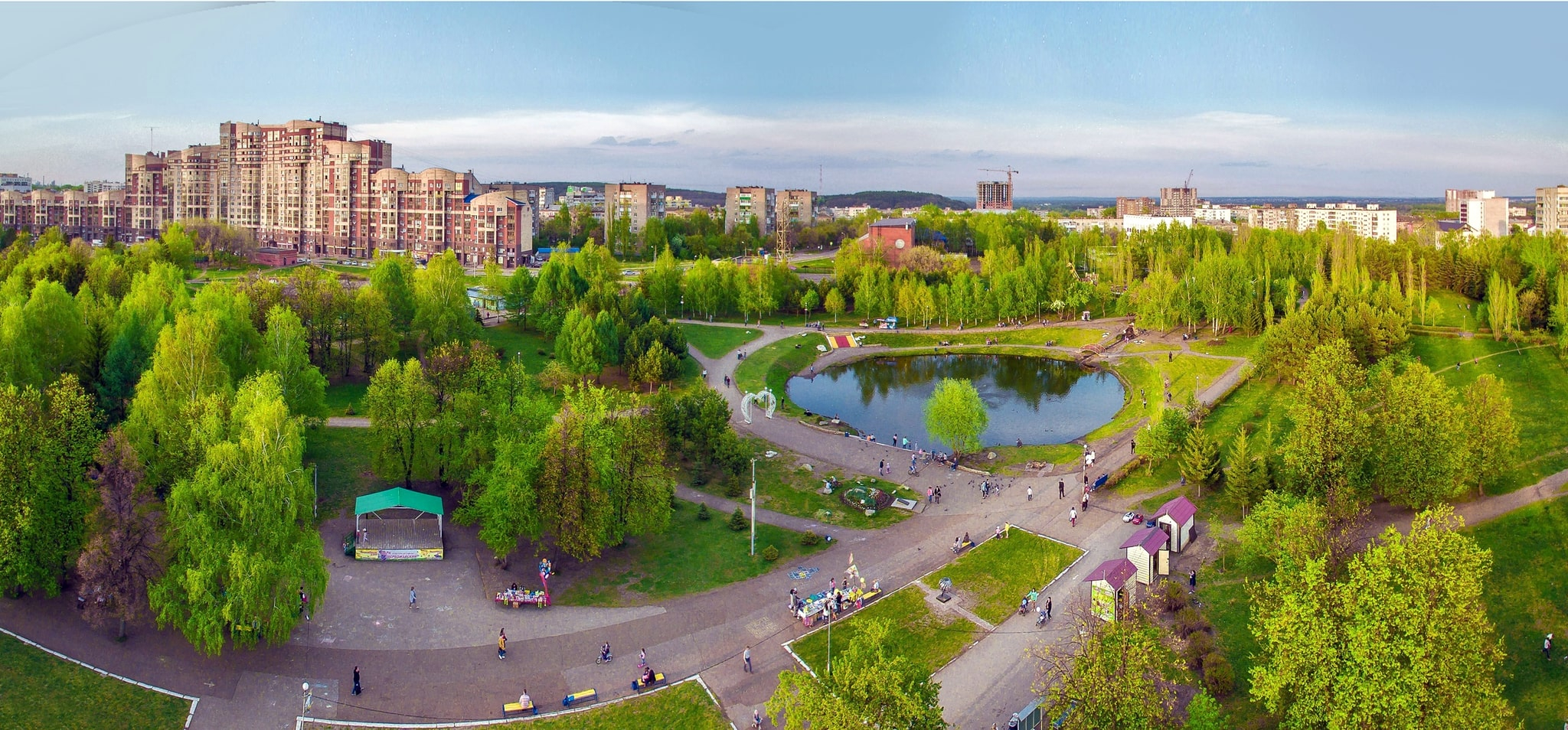 Парк победы ул машиностроителей 22а фото Фото: МУП Уфпарк Парк культуры и отдыха Первомайский, парк культуры и отдыха, ул