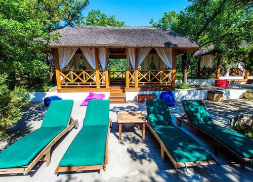 Гостиница Гостевой комплекс Аквапарк Симеиз в Симеизе