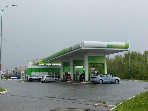 Gas station Gazprom, Nizhny Novgorod, photo