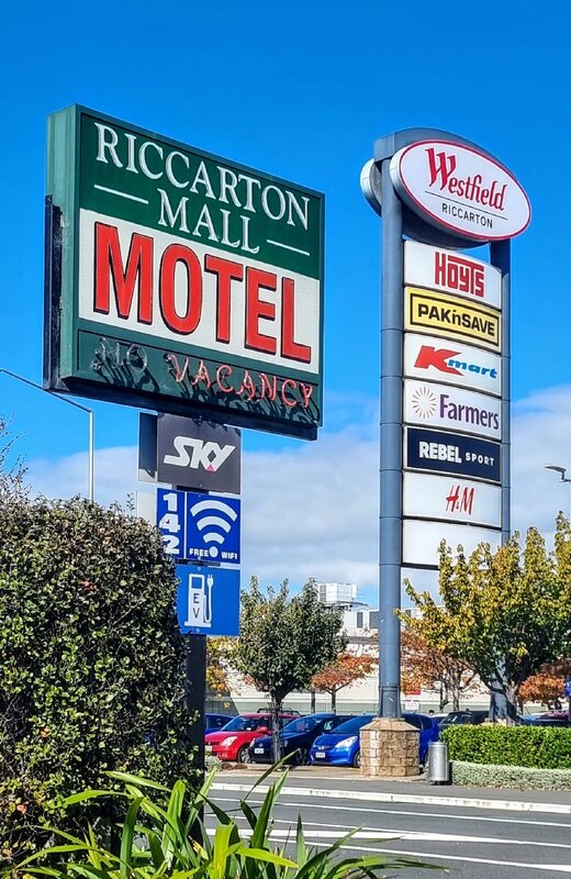 Гостиница Riccarton Mall Motel в Крайстчерче