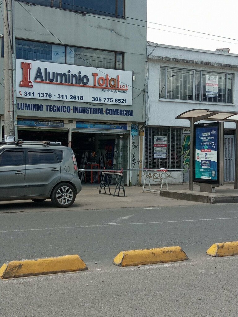 Aluminum, aluminum structures Aluminio Total, Bogota, photo