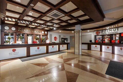Внешний вид отеля Azimut Отель Кемерово в Кемерово, фото 2