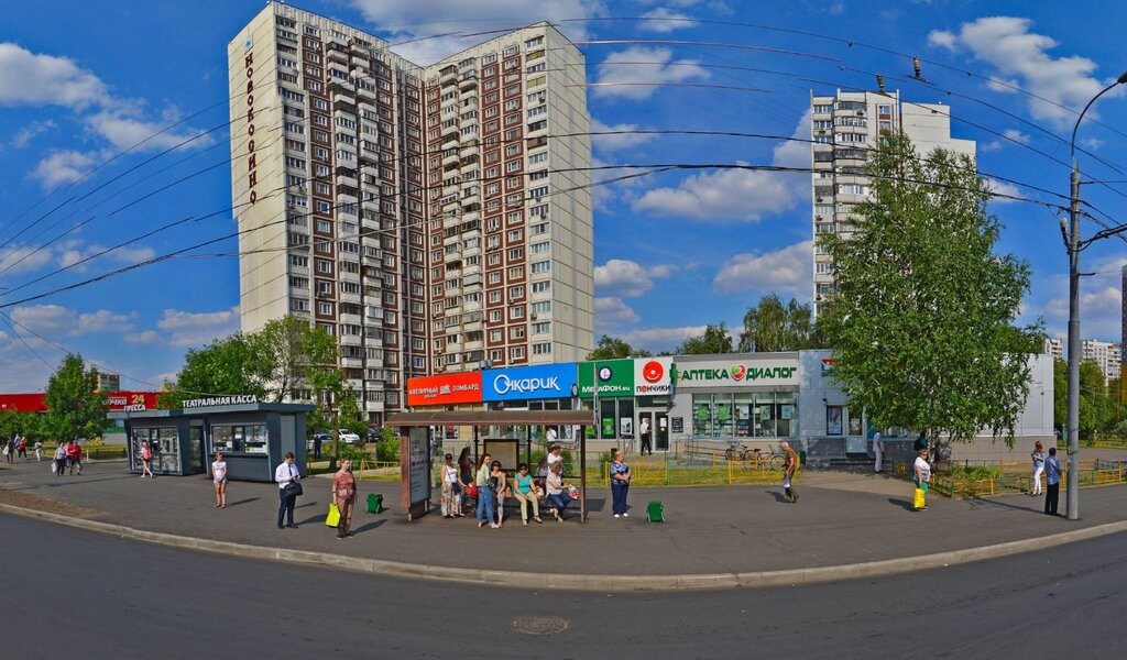 Москва улица новокосинская