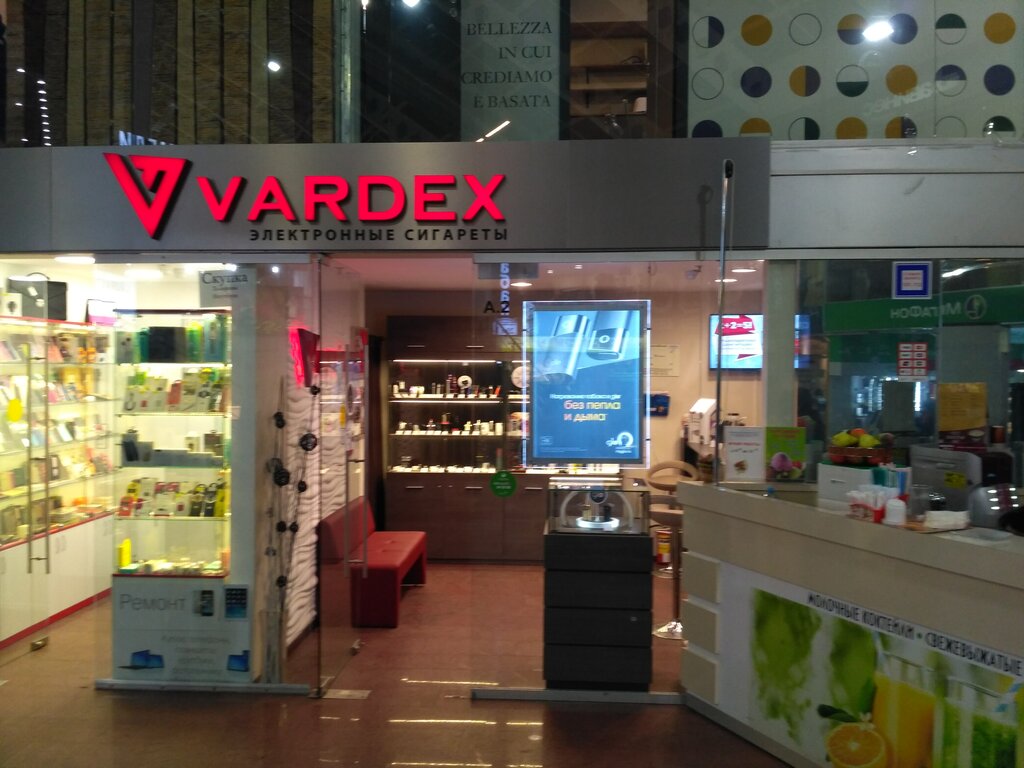 Vape shop Vardex, Moscow, photo