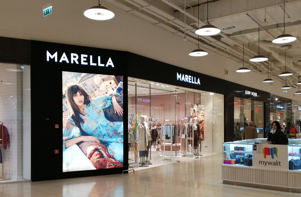 Магазины marella в москве
