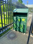 Зелёная Капля (Obukhovskoy Oborony Avenue, 271), charity container