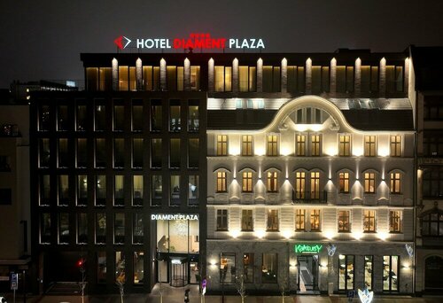 Гостиница Отель Diament Plaza Katowice в Тыхы