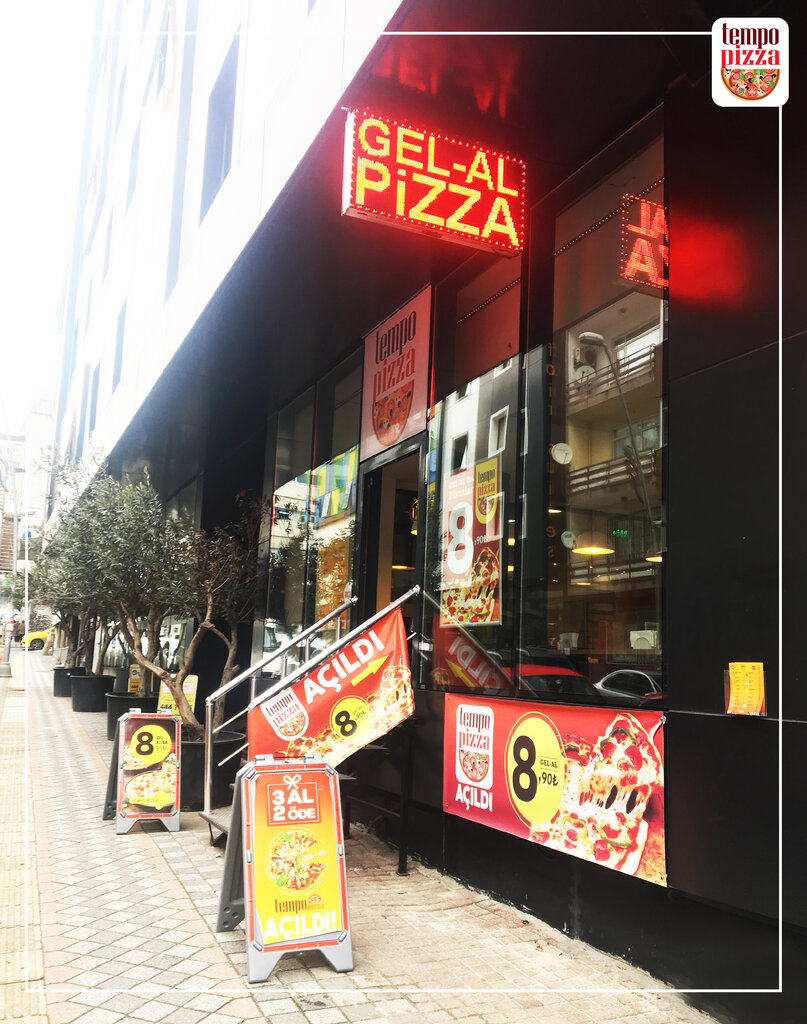 Tempo Pizza &amp; Pide, pizzacılar, Hürriyet Cad., No14A, Bahçelievler