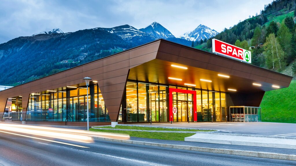 Supermarket Spar, Tyrol, photo