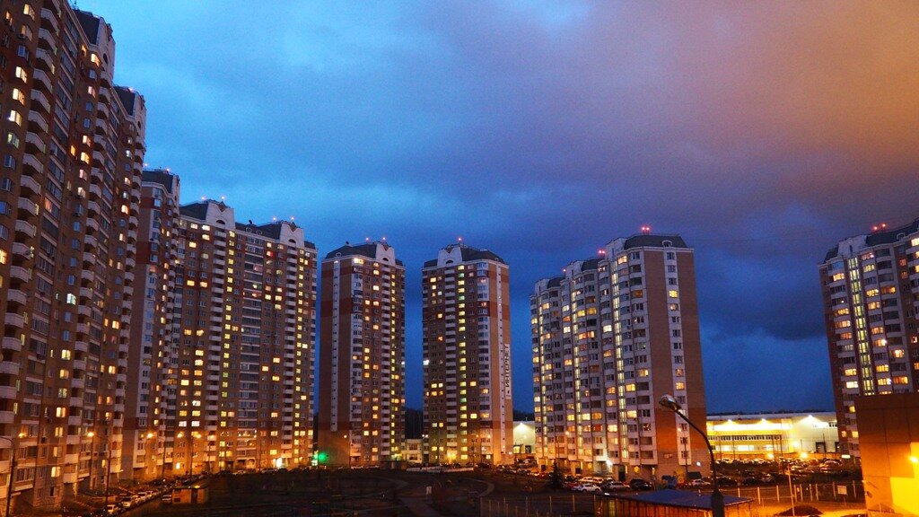 град Московский ночное небо в высоком качестве фото детский сад