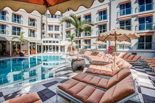 Внешний вид отеля The Plymouth South Beach в Майами-Бич, фото 3