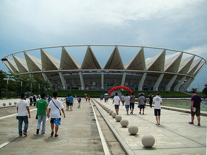 Стадионы китая