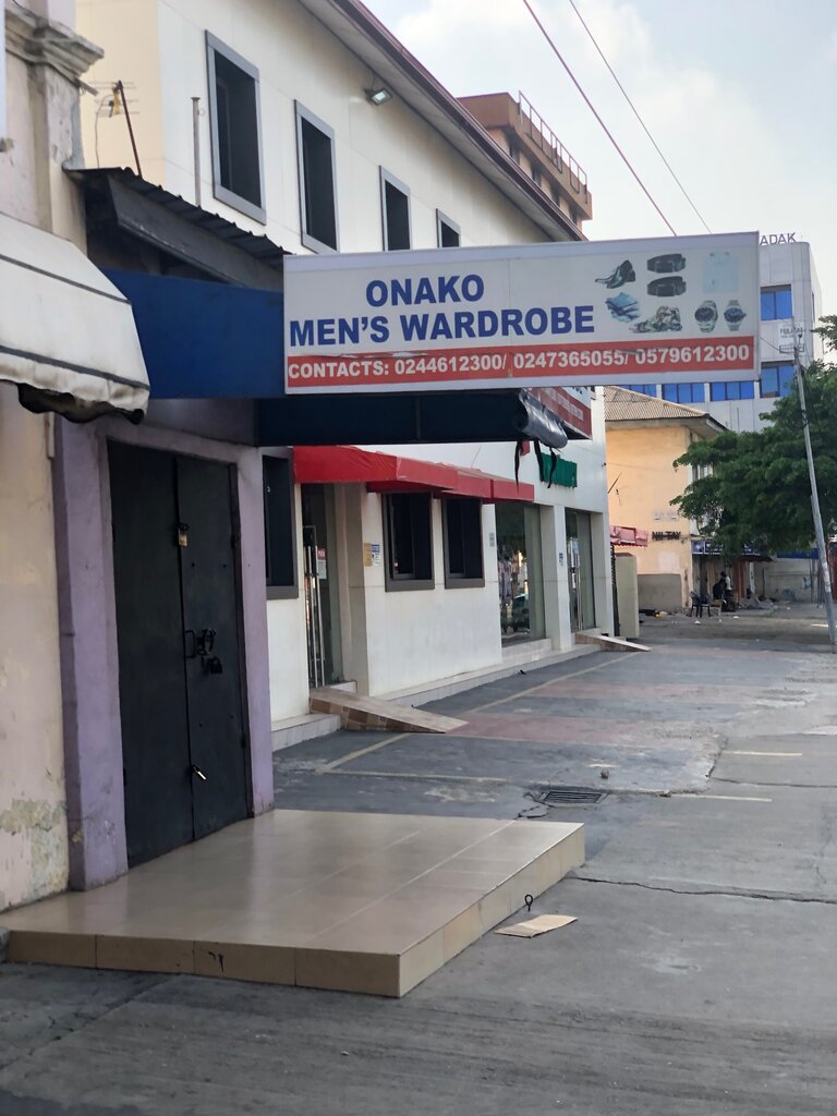 Watch shop Onako Wardrobe, Accra, photo
