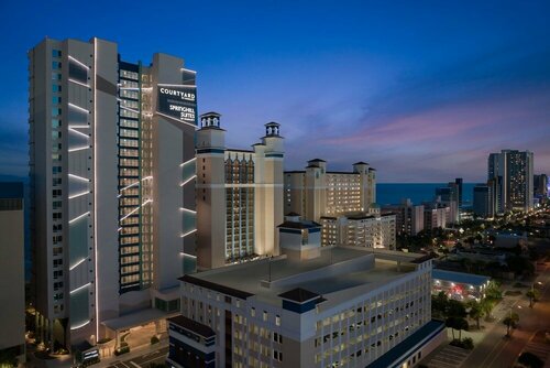 Гостиница SpringHill Suites by Marriott Myrtle Beach Oceanfront в Миртл-Бич