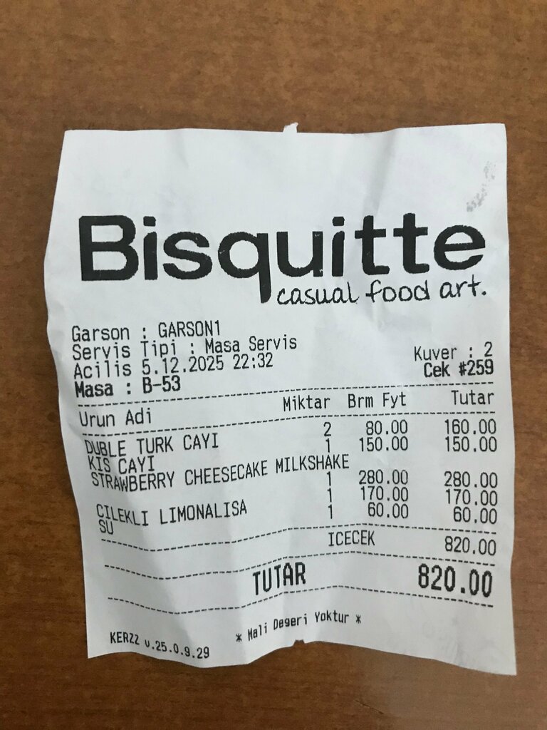 Restaurant Bisquitte, Kayseri, photo