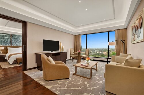 Внешний вид отеля The Leela Ambience Convention Hotel Delhi в Делях, фото 3