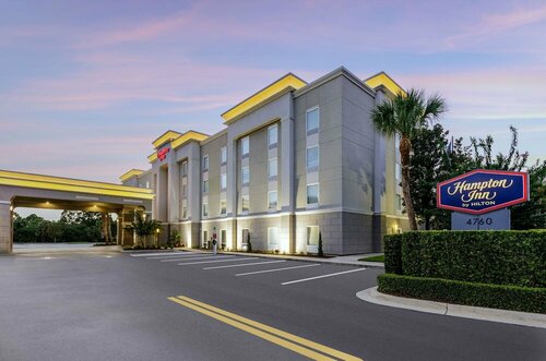 Внешний вид отеля Hampton Inn Titusville/I-95 Kennedy Space Center в Тайтусвилле, фото 3