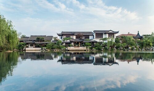 Внешний вид отеля Sheraton Changzhou Wujin Hotel в Чанчжоу, фото 2