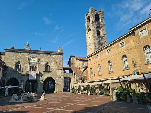 Внешний вид отеля Il Sole Bergamo в Бергамо, фото 1