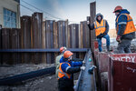 Vector - Larssen sheet piling (Novaya Basmannaya Street, 23с2) ، أعمال المسح