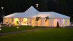 Tent (Respubliki Street, 249с11) ، هياكل الإطار والمظلة