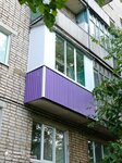 Triumf (Zimnyaya ulitsa, 6) ، شرفات زجاجية