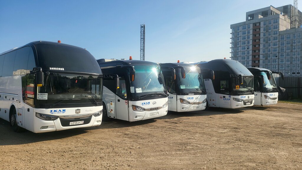 Bus transportation Ikar Bus Company, Tula, photo