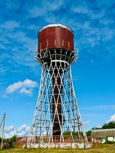 Шуховская водонапорная башня у станции Коханово (Viciebskaja voblasc, Talachynski rajon, Kohanawski sielsaviet), landmark, attraction