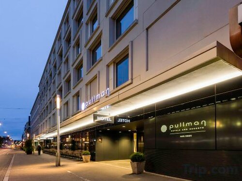 Внешний вид отеля Pullman Basel Europe в Базели, фото 1