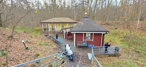 Dini dernekler Baptistery of Blessed Xenia of Petersburg, Moskova, foto