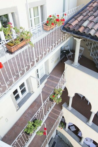 Внешний вид отеля Hotel Piazza Vecchia в Бергамо, фото 4