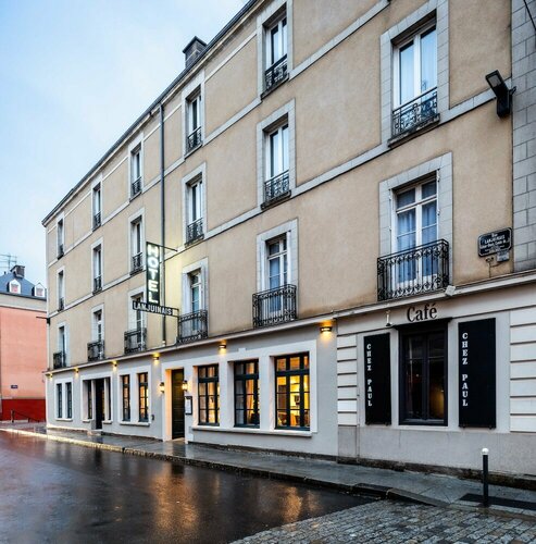 Внешний вид отеля Hôtel Lanjuinais в Ренне, фото 1