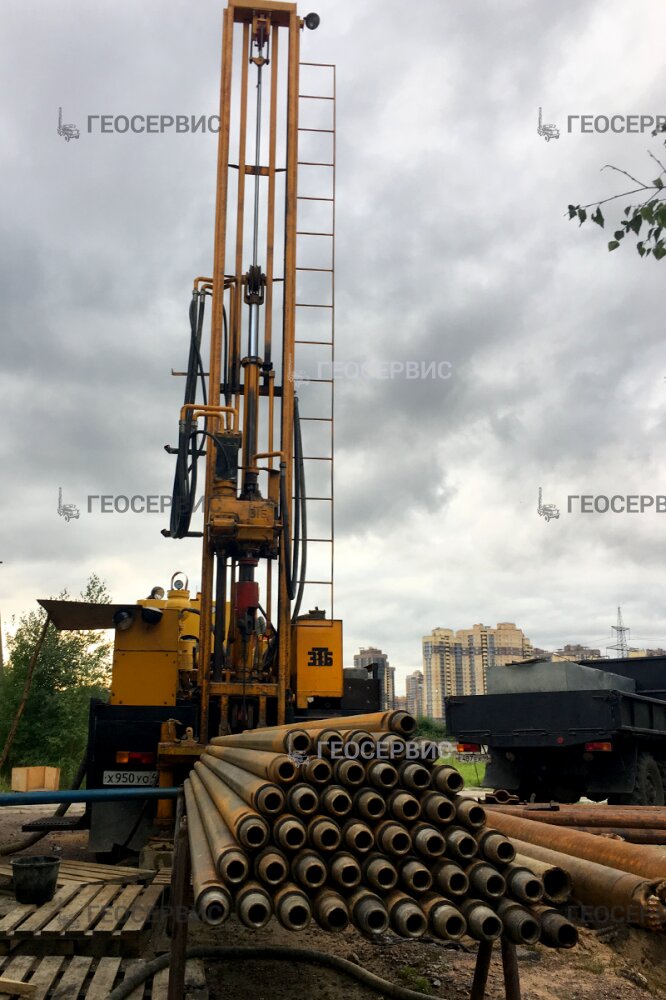 Drilling operations GeoService, Saint Petersburg, photo