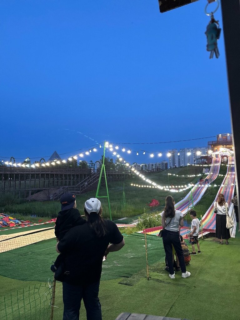 Amusement ride Slide, Astana, photo