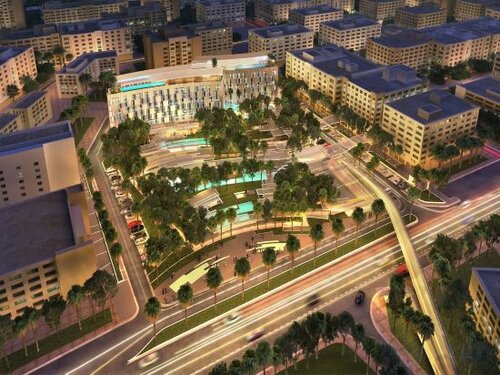 Гостиница Hilton Garden Inn Muscat Al Khuwair в Баушаре