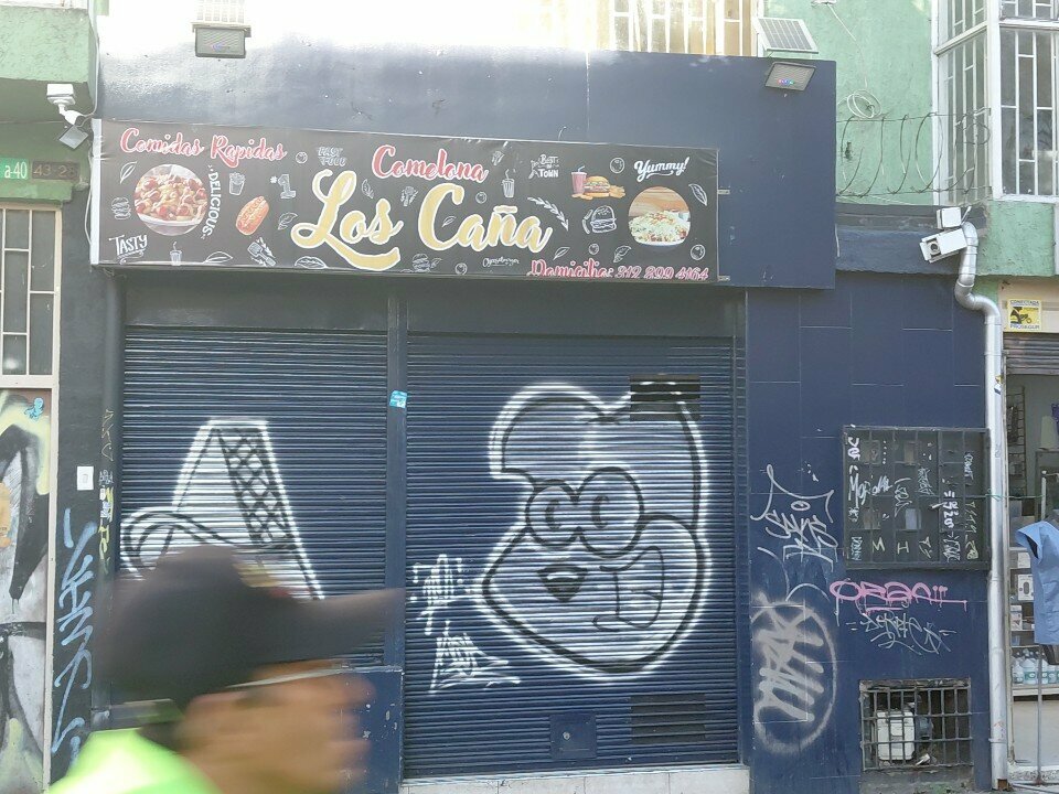 Fast food La caña, Bogota, photo