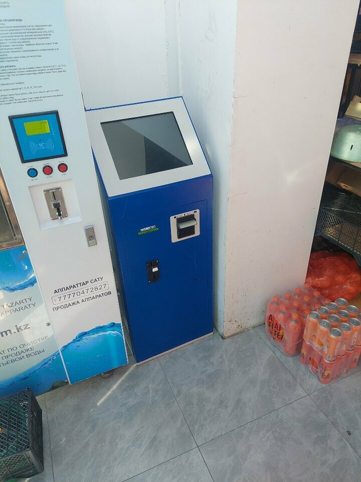 Payment terminal Qiwi, Astana, photo